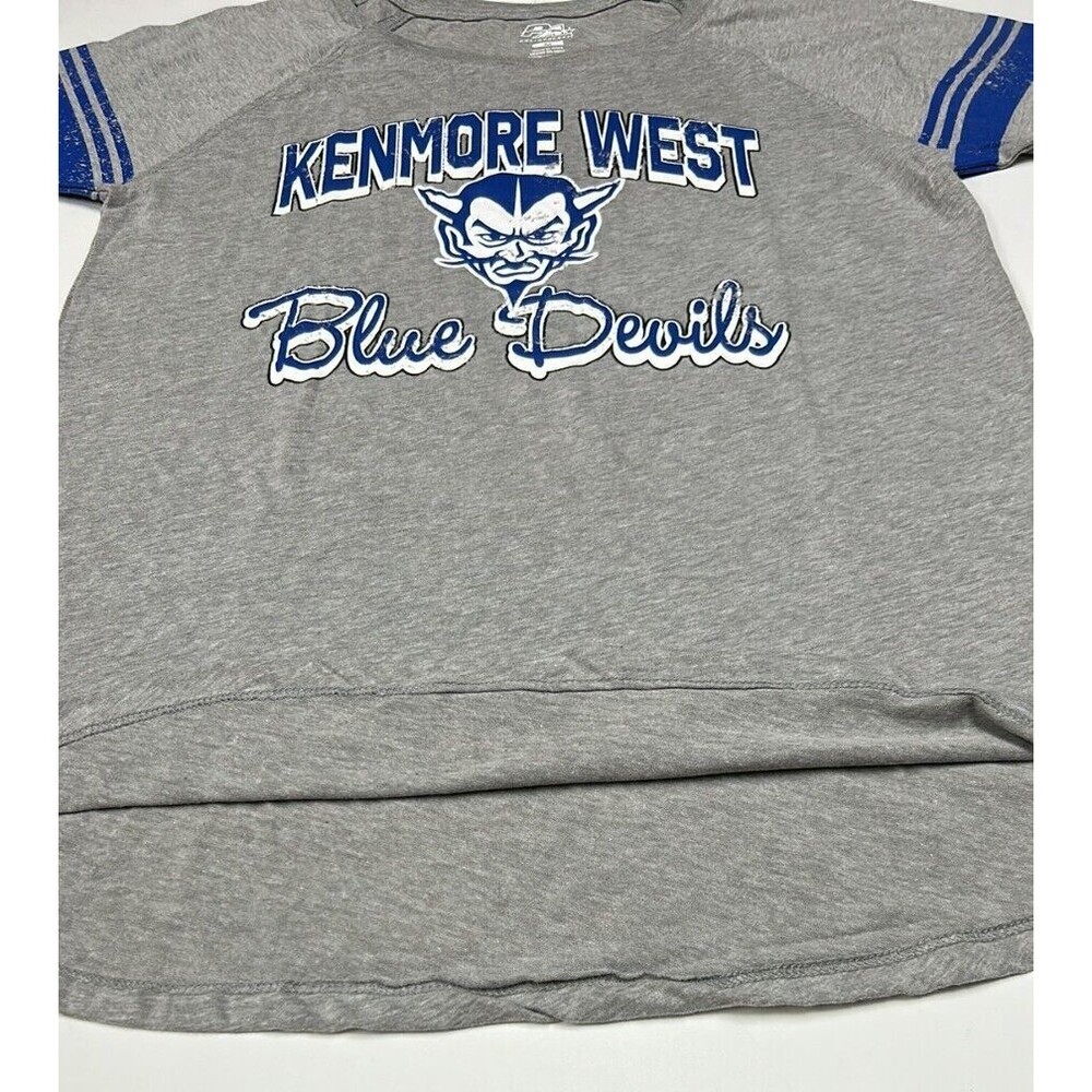 NWOT PEL-ATHLETIC Graphic T-shirt Kenmore West Blue Devils M - Picture 9 of 16
